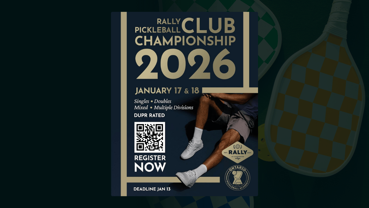 Rally Pickleball 2026 Club Championships